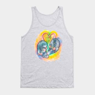 The watercolor rats (mouses) Tank Top